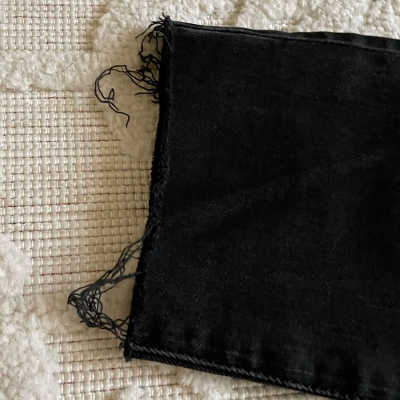 MADEWELL 9” High Rise Black Jeans - Picture 5 of 7